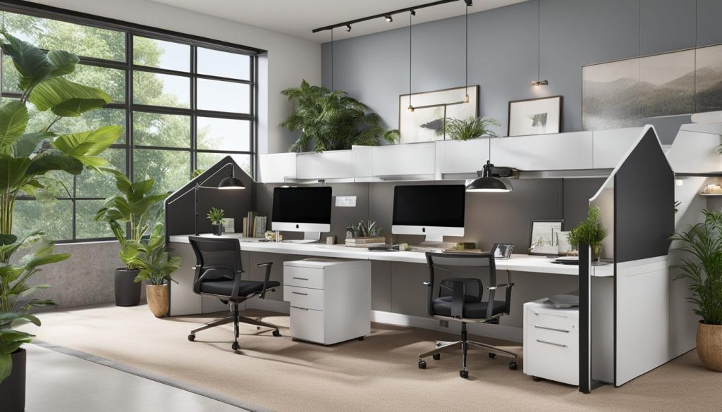 ergonomic cubicles for home office