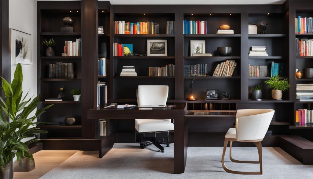home office bookshelves ideas