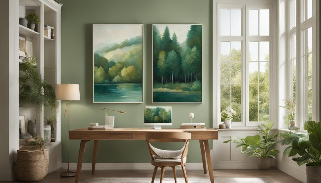 home office paintings