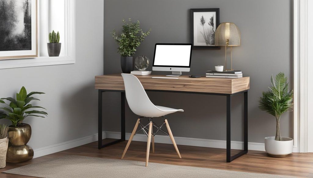 stylish home office desk